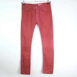 Gustin Men's Slim Jeans in Red